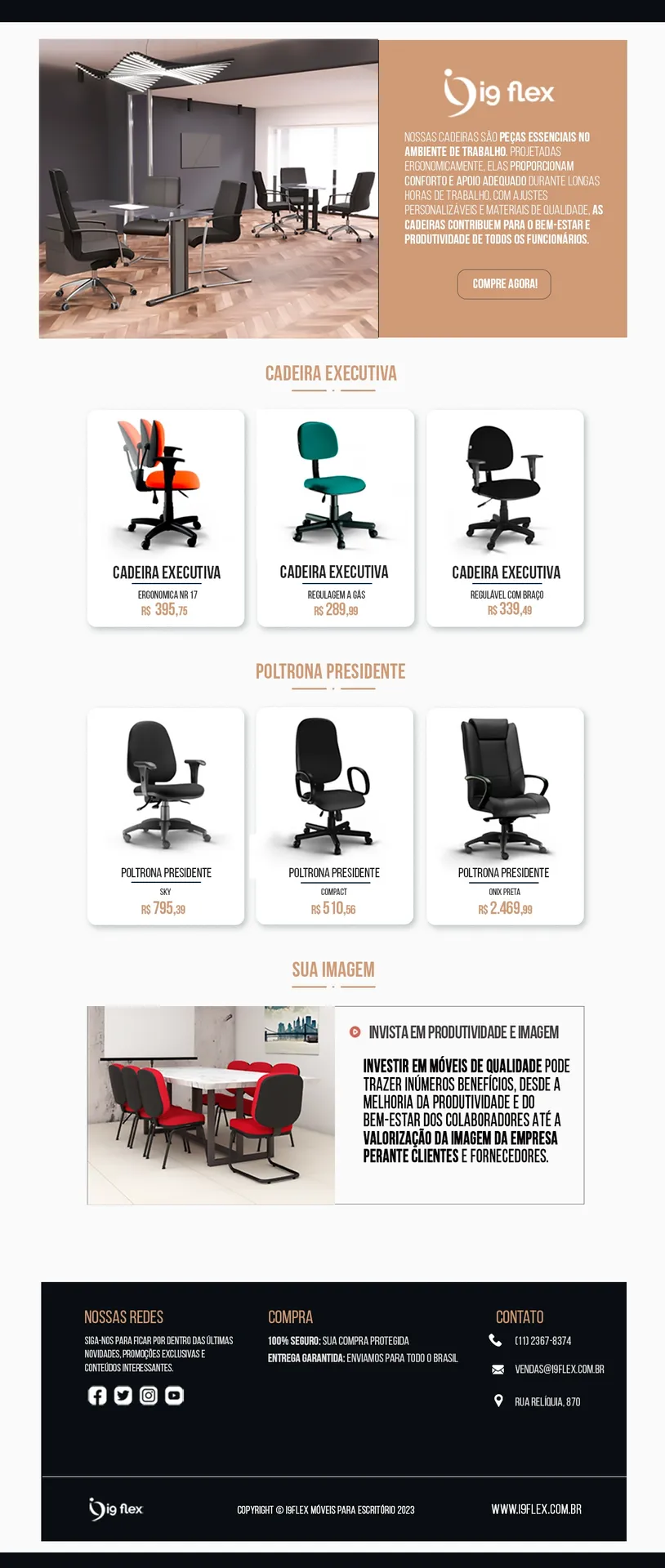 i9flex Móveis para Escritório 