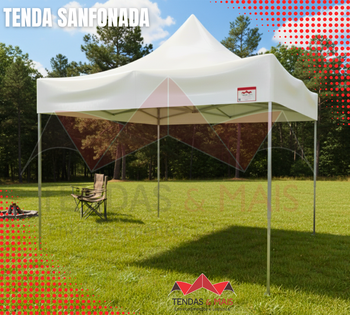 Tenda Sanfonada 3x3
