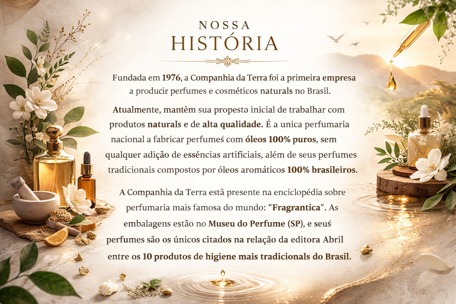 Nossa História Companhia da Terra