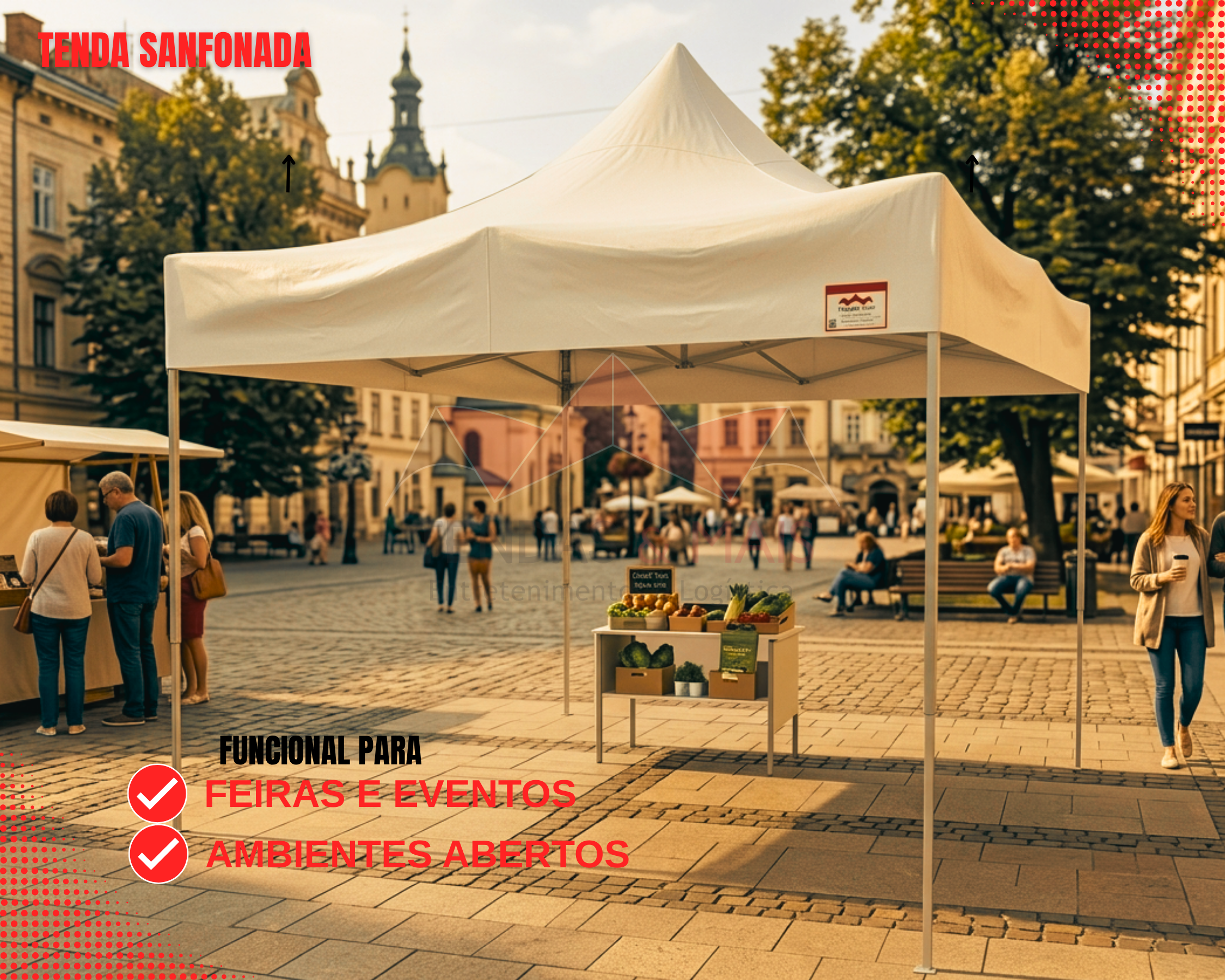Tenda Sanfonada 5x5_Eventos
