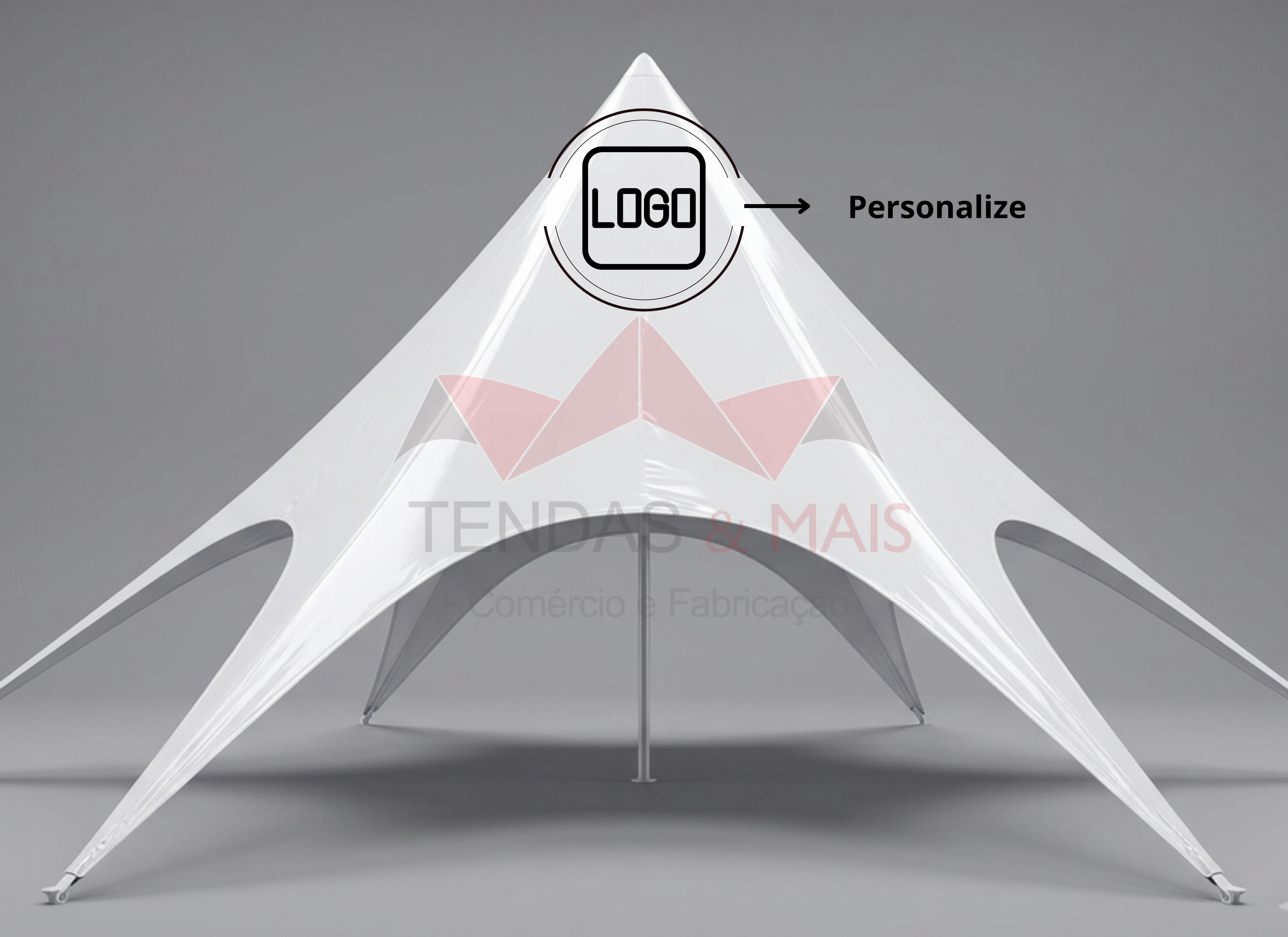 Tenda Asa Delta RedBull personalizada Tendas e Mais
